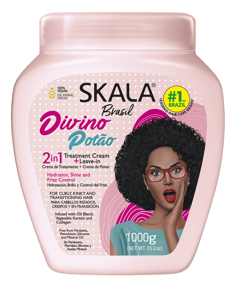 Divino Potao 2 In 1 Treatment + Leave In 1000 Gr